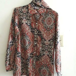 Paisley Button-up